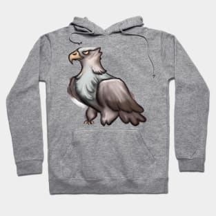 Cute Eagle Drawing Hoodie